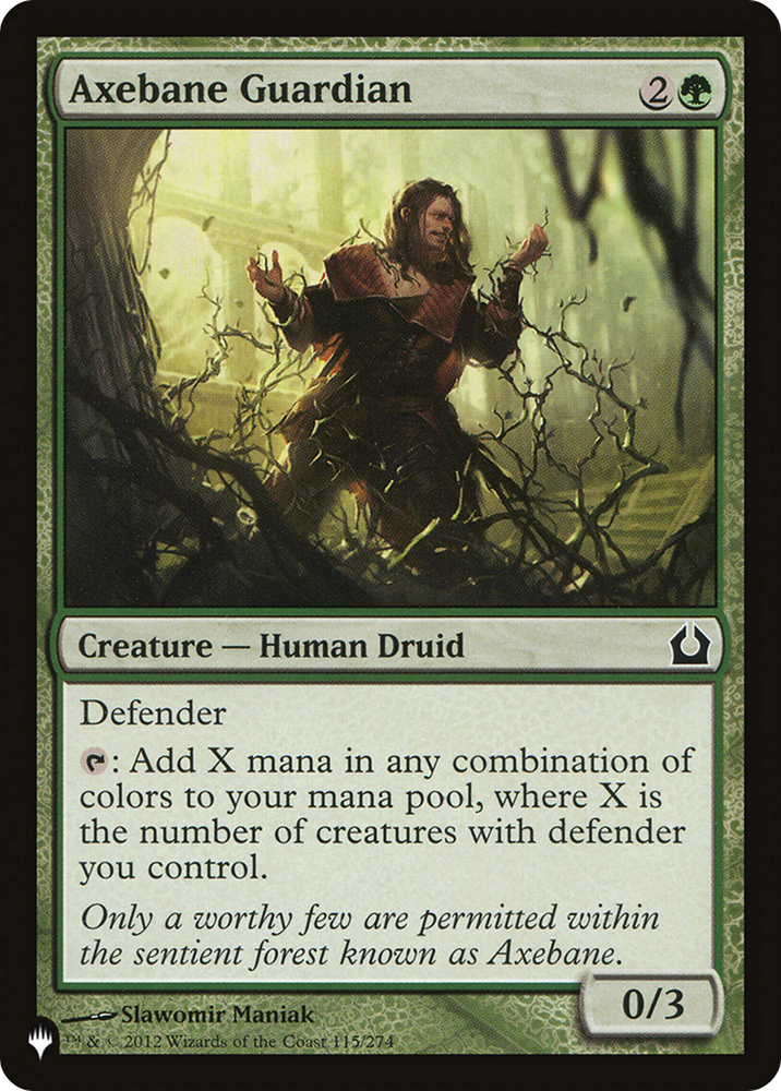 Axebane Guardian [The List] Magic: The Gathering