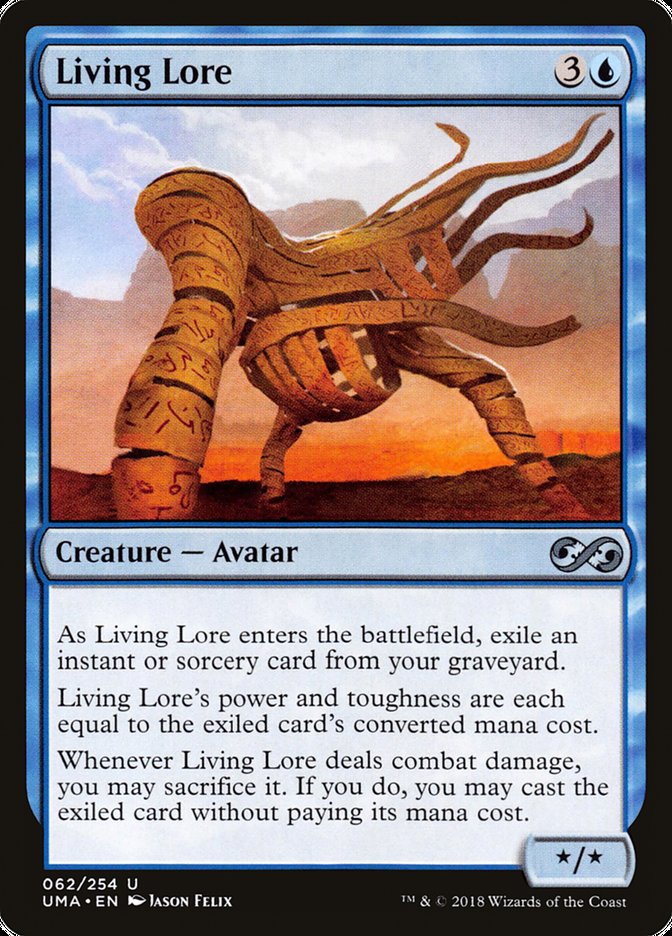 Living Lore [Ultimate Masters] Magic: The Gathering