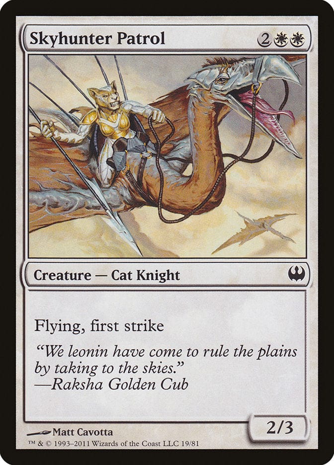 Skyhunter Patrol [Duel Decks: Knights vs. Dragons] Magic: The Gathering