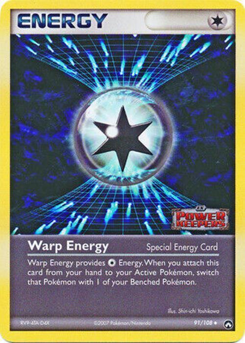 Warp Energy (91/108) (Stamped) [EX: Power Keepers] Pokémon