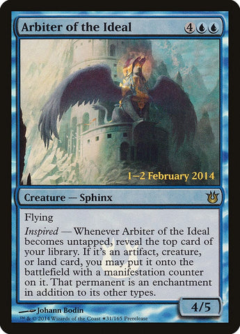 Arbiter of the Ideal [Born of the Gods Prerelease Promos] Magic: The Gathering