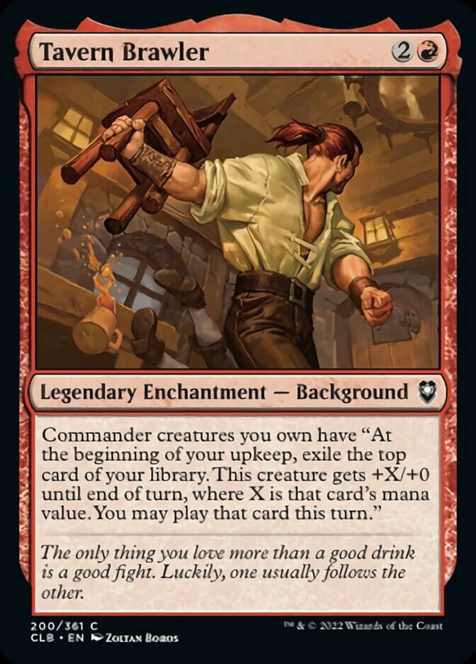 Tavern Brawler [Commander Legends: Battle for Baldur's Gate] Magic: The Gathering