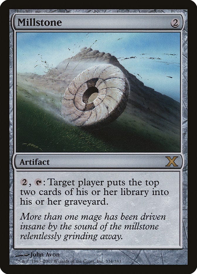 Millstone [Tenth Edition] Magic: The Gathering
