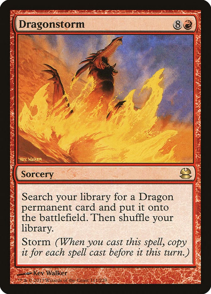 Dragonstorm [Modern Masters] Magic: The Gathering