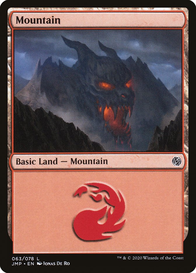 Mountain (63) [Jumpstart] Magic: The Gathering