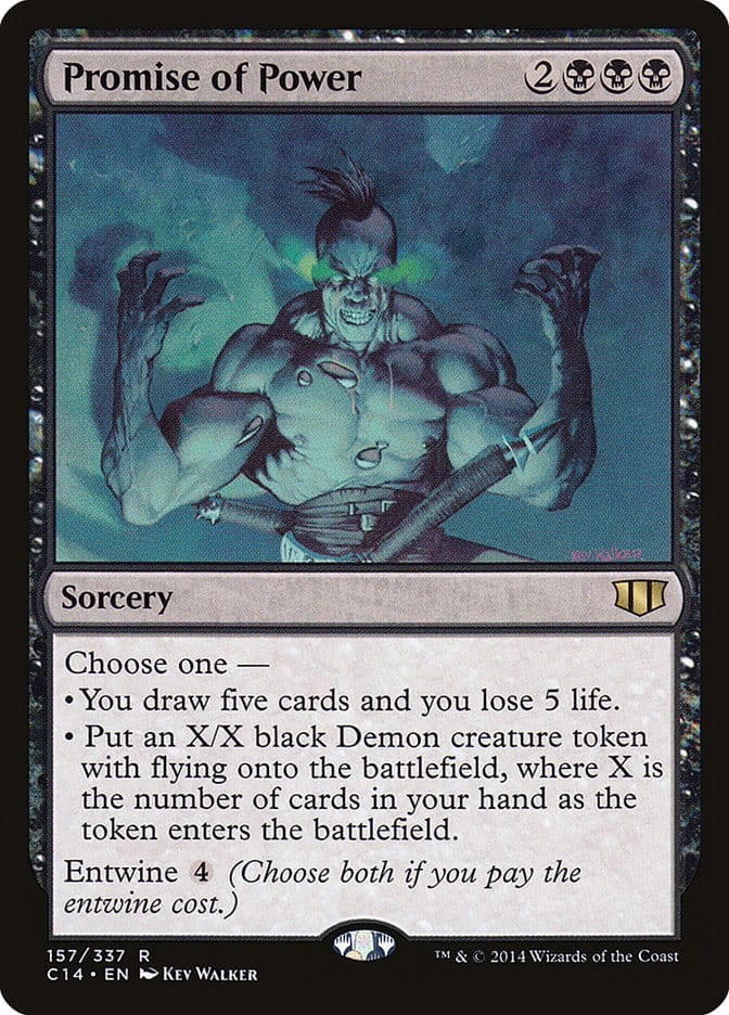 Promise of Power [Commander 2014] Magic: The Gathering