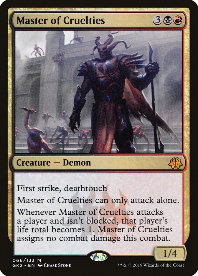 Master of Cruelties [Ravnica Allegiance Guild Kit] Magic: The Gathering