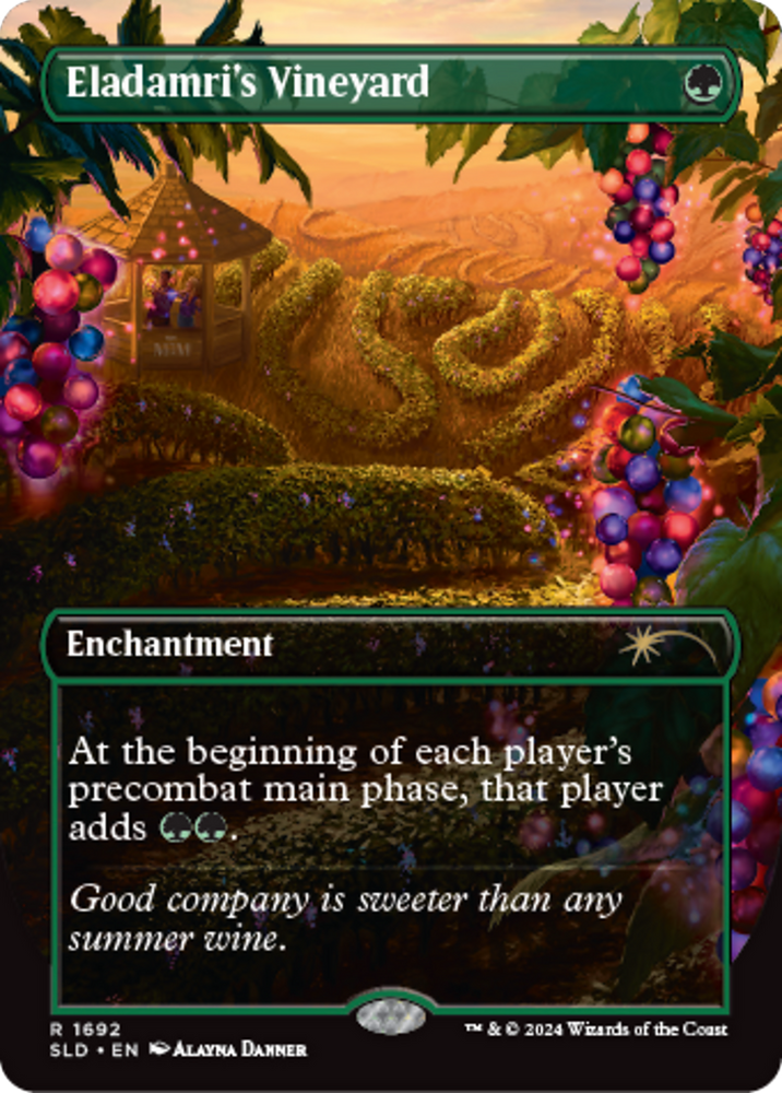 Eladamri's Vineyard [Secret Lair: Sheldon's Spellbook] Magic: The Gathering