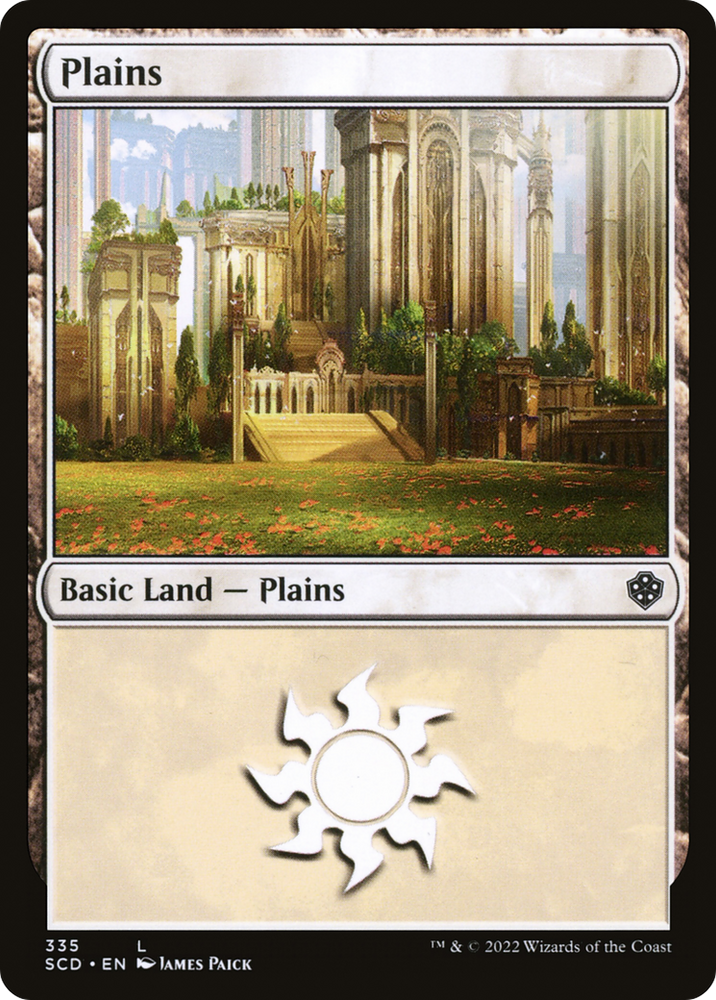 Plains (335) [Starter Commander Decks] Magic: The Gathering