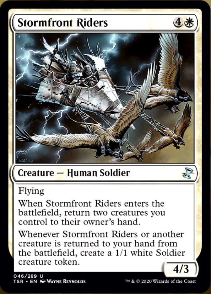 Stormfront Riders [Time Spiral Remastered] Magic: The Gathering