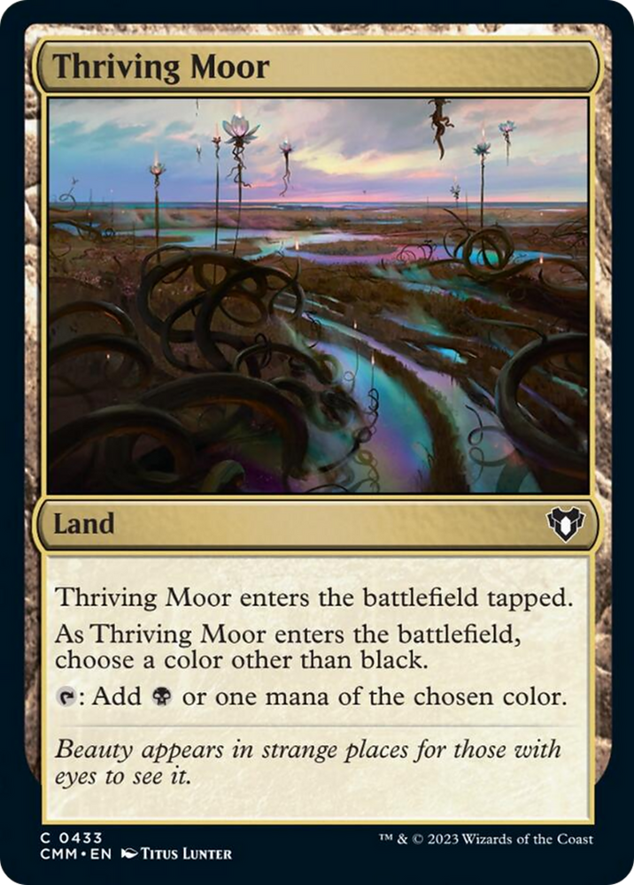 Thriving Moor [Commander Masters] Magic: The Gathering