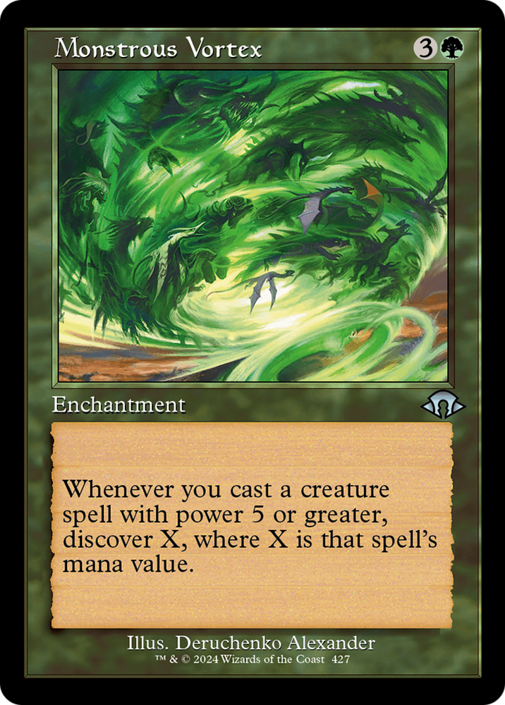 Monstrous Vortex (Retro) [Modern Horizons 3] Magic: The Gathering