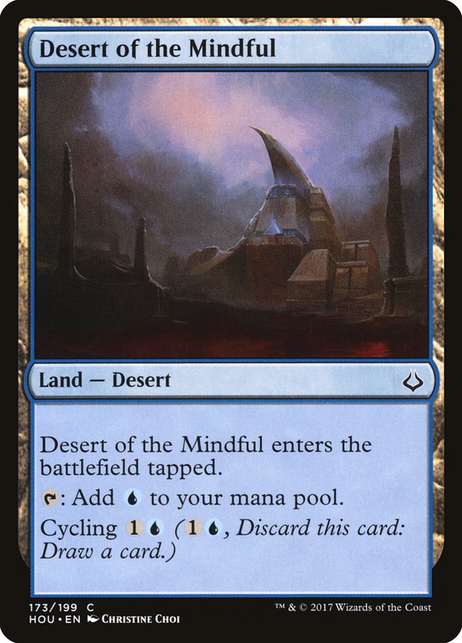 Desert of the Mindful [Hour of Devastation] Magic: The Gathering