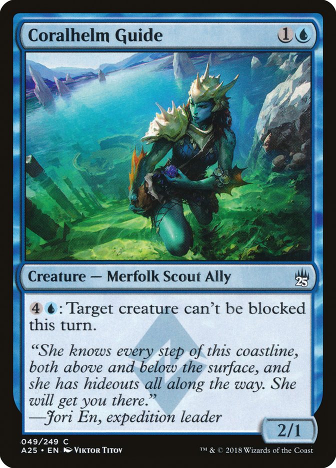 Coralhelm Guide [Masters 25] Magic: The Gathering