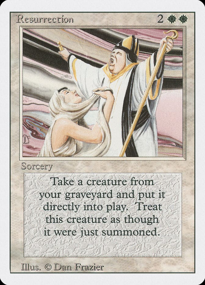 Resurrection [Revised Edition] Magic: The Gathering