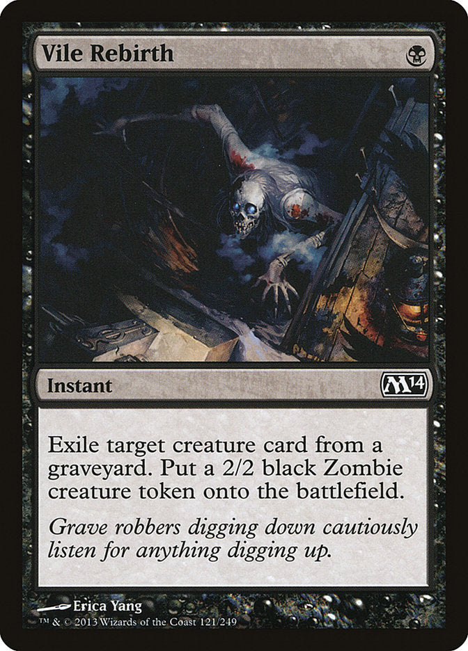 Vile Rebirth [Magic 2014] Magic: The Gathering