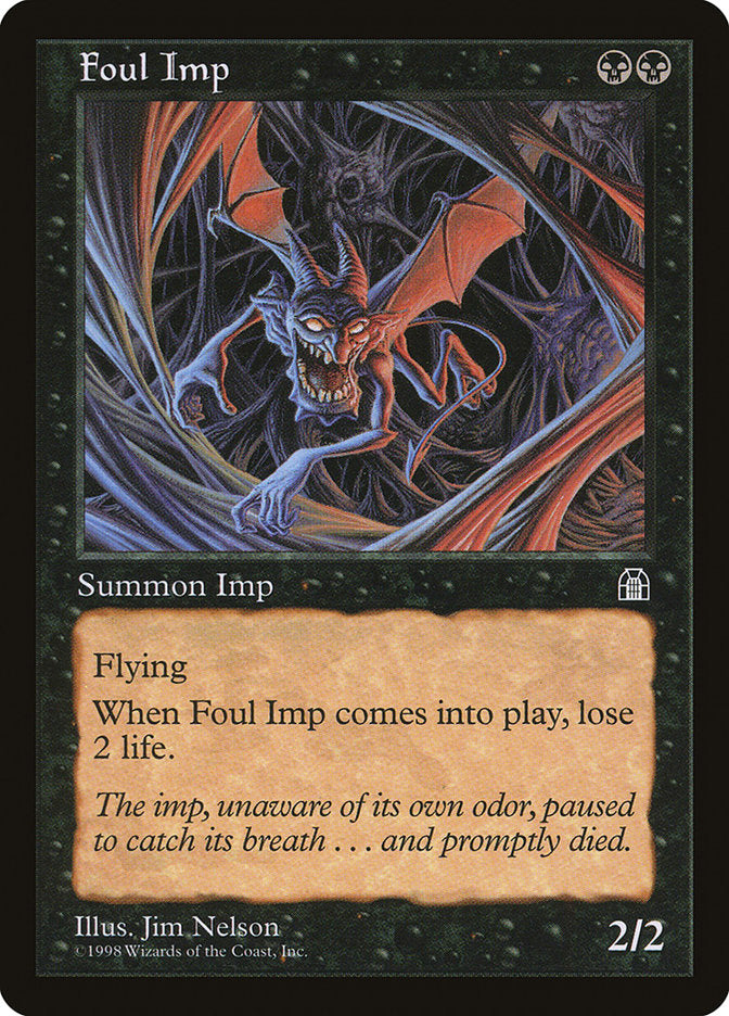 Foul Imp [Stronghold] Magic: The Gathering