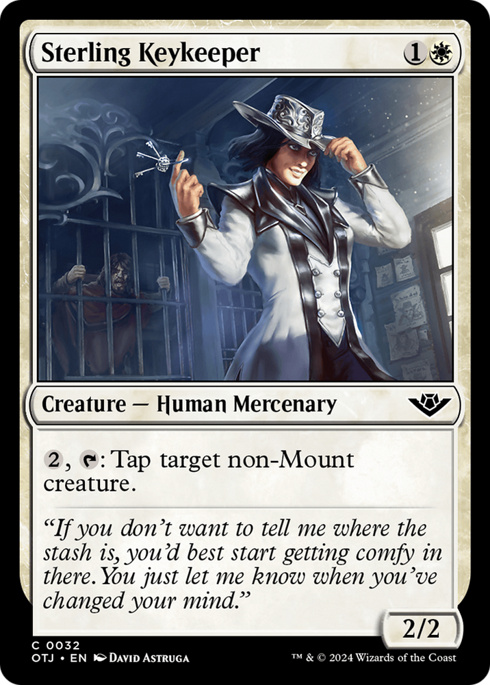 Sterling Keykeeper [Outlaws of Thunder Junction] Magic: The Gathering