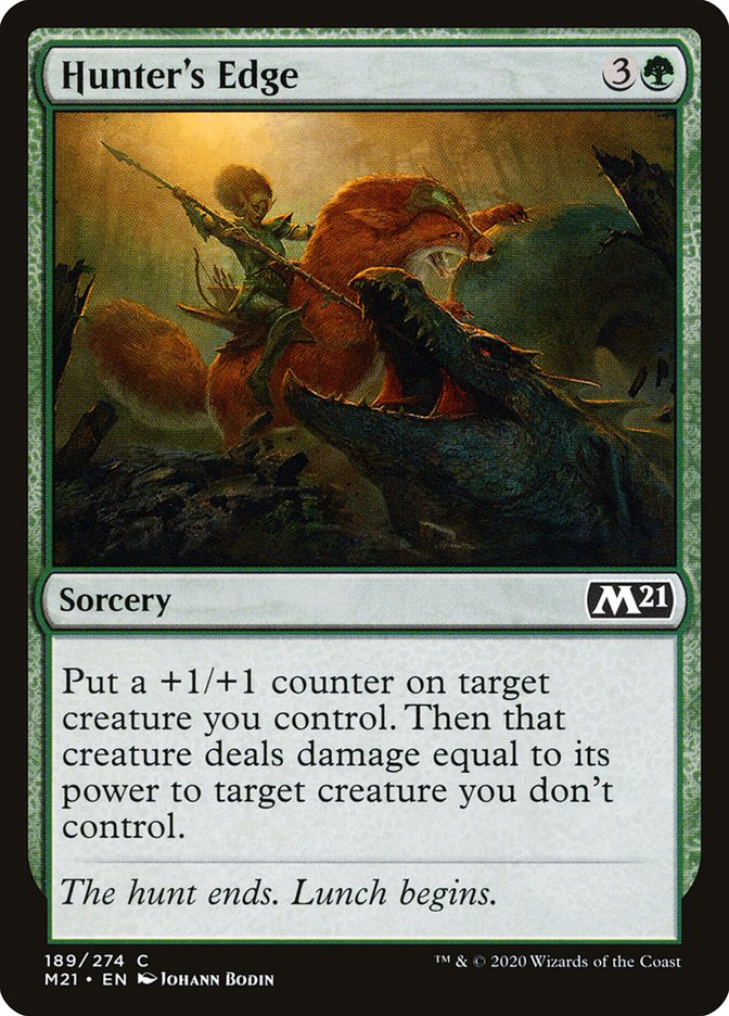 Hunter's Edge [Core Set 2021] Magic: The Gathering