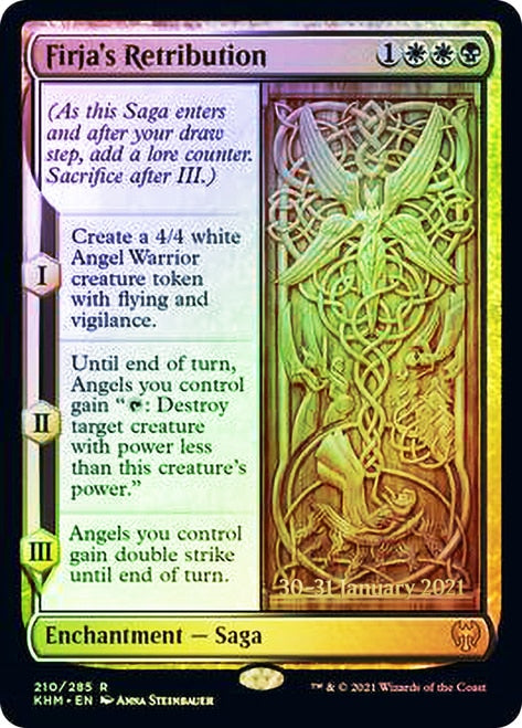 Firja's Retribution [Kaldheim Prerelease Promos] Magic: The Gathering