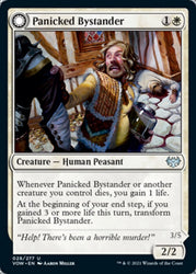 Panicked Bystander // Cackling Culprit [Innistrad: Crimson Vow] Magic: The Gathering