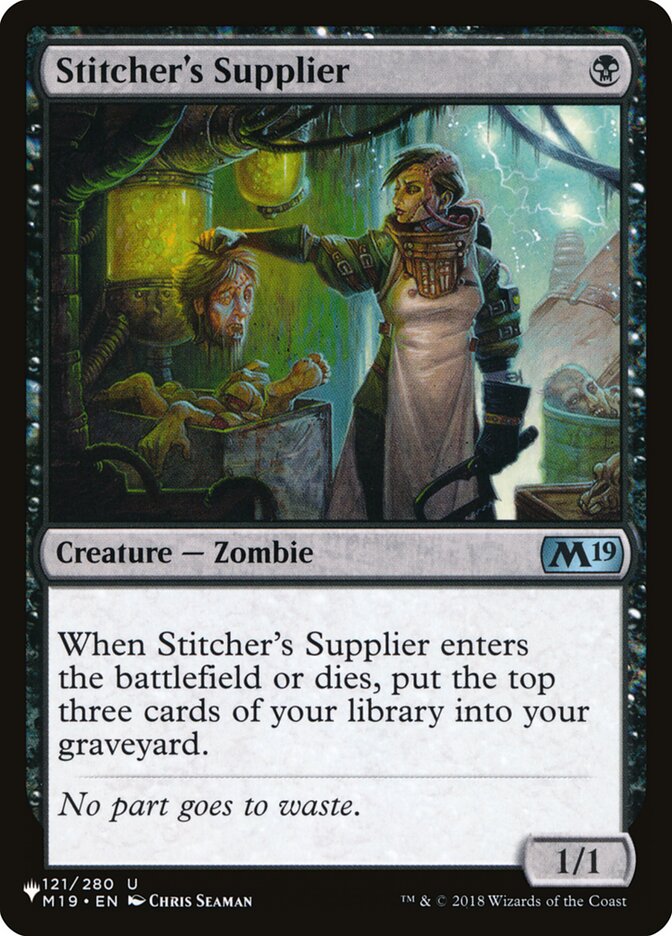 Stitcher's Supplier [The List] Magic: The Gathering