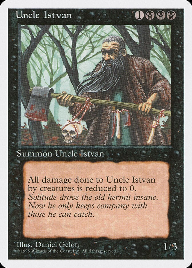 Uncle Istvan [Fourth Edition] Magic: The Gathering