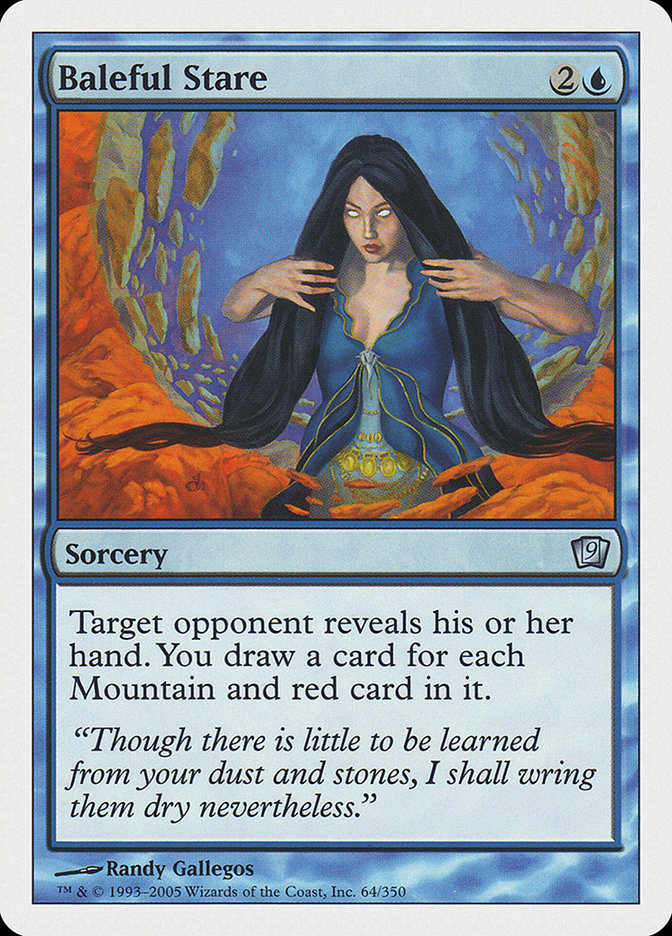 Baleful Stare [Ninth Edition] Magic: The Gathering