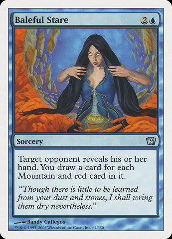 Baleful Stare [Ninth Edition] Magic: The Gathering