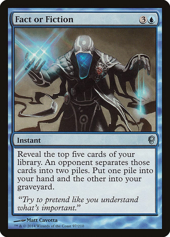 Fact or Fiction [Conspiracy] Magic: The Gathering