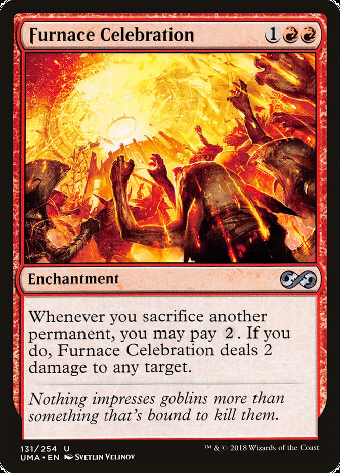 Furnace Celebration [Ultimate Masters] Magic: The Gathering