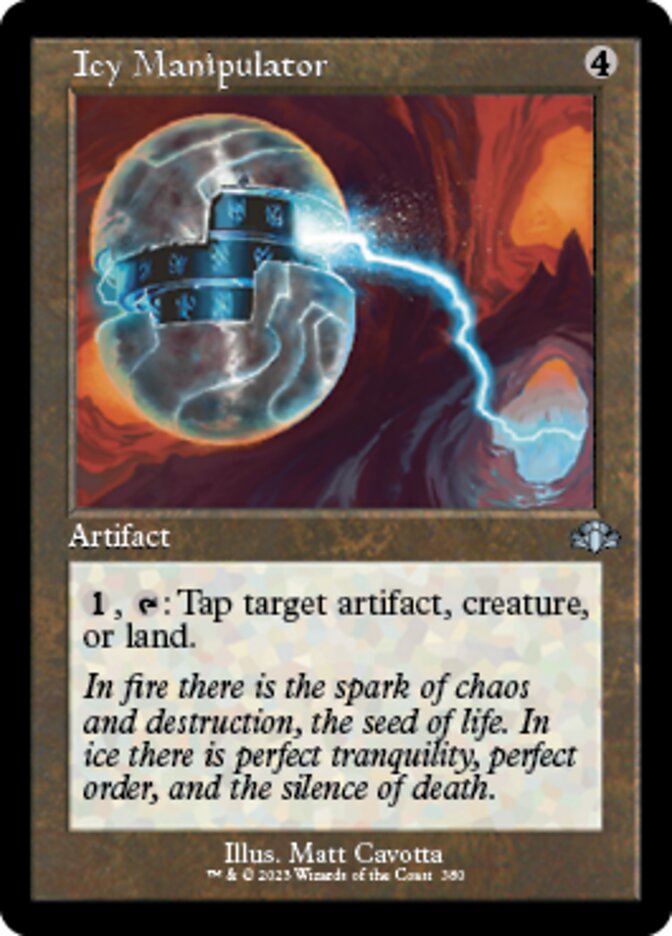 Icy Manipulator (Retro) [Dominaria Remastered] Magic: The Gathering