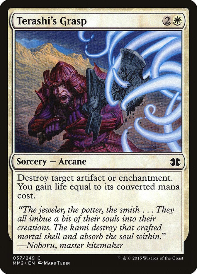 Terashi's Grasp [Modern Masters 2015] Magic: The Gathering