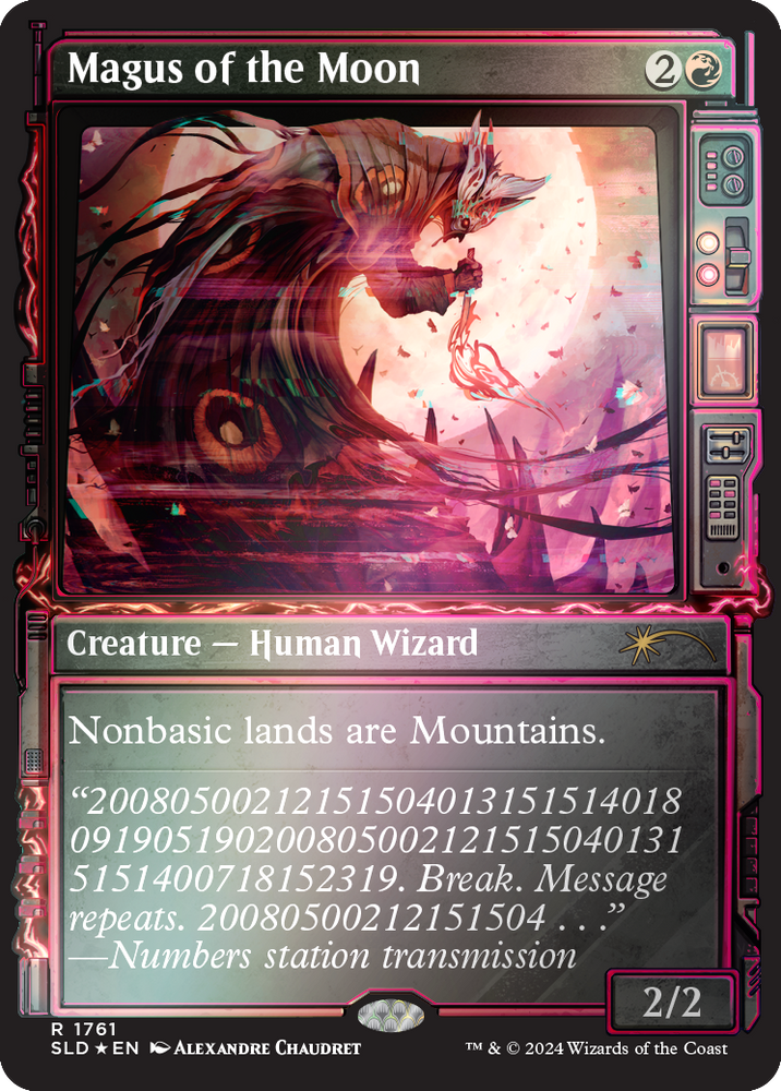 Magus of the Moon (Rainbow Foil) [Secret Lair Drop Series] Magic: The Gathering