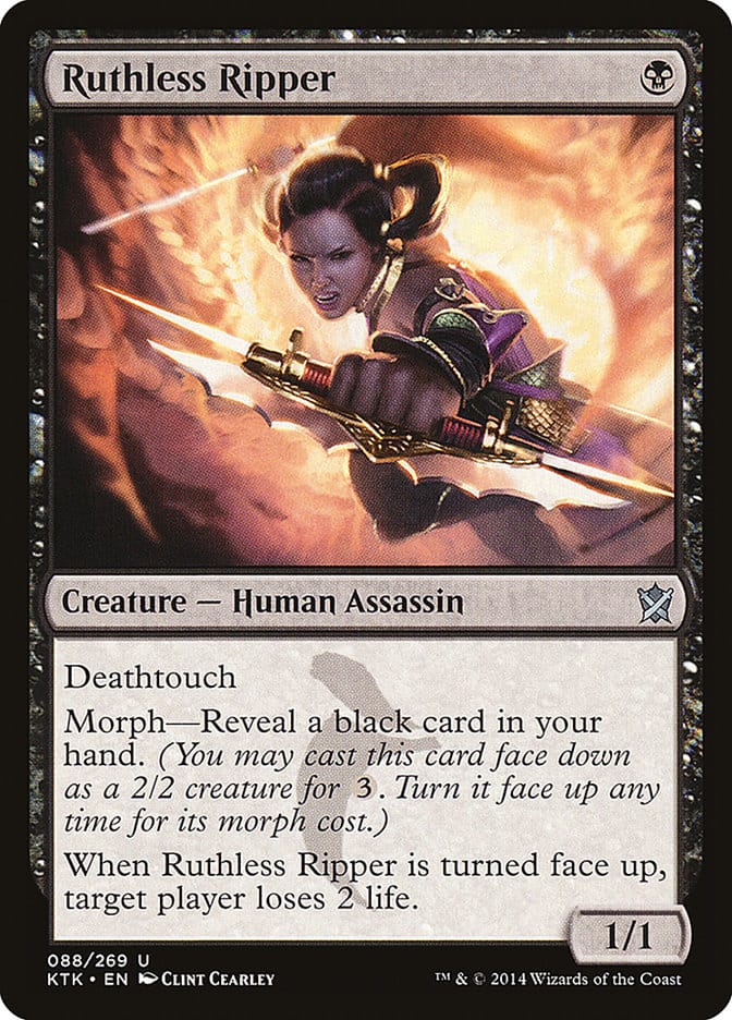 Ruthless Ripper [Khans of Tarkir] Magic: The Gathering