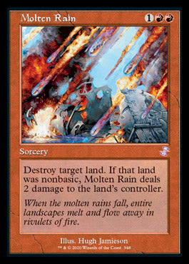 Molten Rain (Timeshifted) [Time Spiral Remastered] Magic: The Gathering