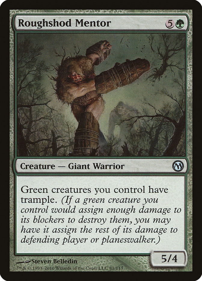 Roughshod Mentor [Duels of the Planeswalkers] Magic: The Gathering