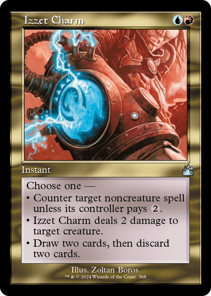 Izzet Charm (Retro Frame) [Ravnica Remastered] Magic: The Gathering
