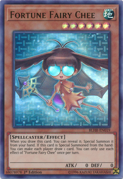 Fortune Fairy Chee [BLHR-EN019] Ultra Rare - Yugioh Cards For Your TCG Needs!