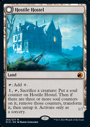 Hostile Hostel // Creeping Inn [Innistrad: Midnight Hunt] Magic: The Gathering