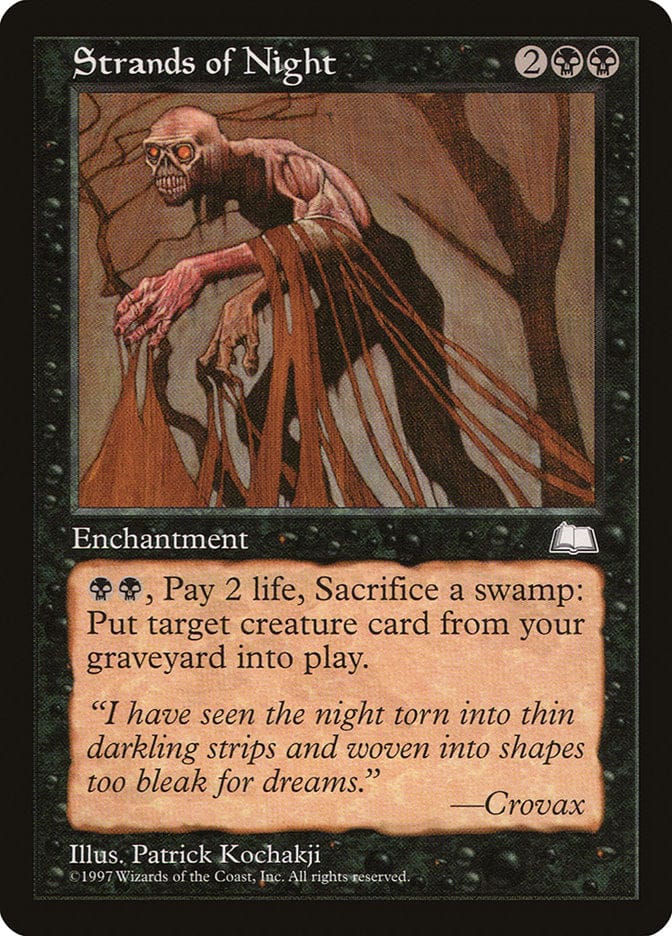Strands of Night [Weatherlight] Magic: The Gathering