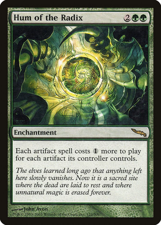 Hum of the Radix [Mirrodin] Magic: The Gathering