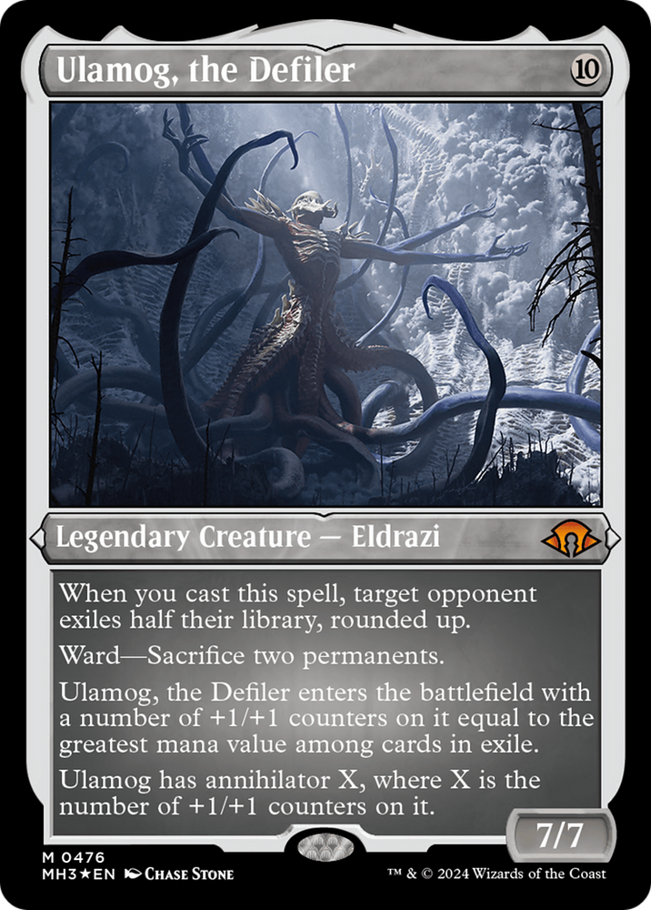 Ulamog, the Defiler (Foil Etched) [Modern Horizons 3] Magic: The Gathering