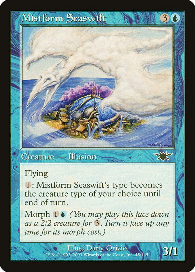 Mistform Seaswift [Legions] Magic: The Gathering