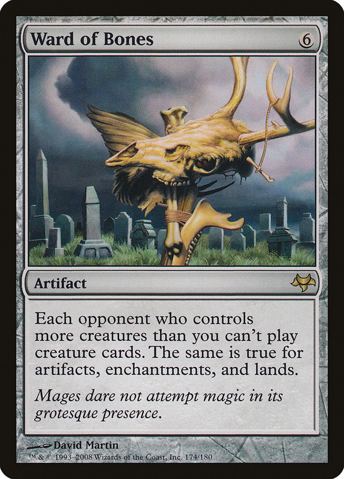 Ward of Bones [Eventide] Magic: The Gathering