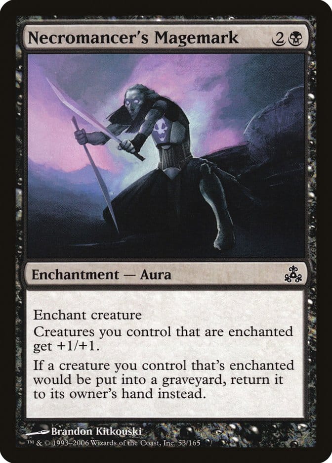 Necromancer's Magemark [Guildpact] Magic: The Gathering