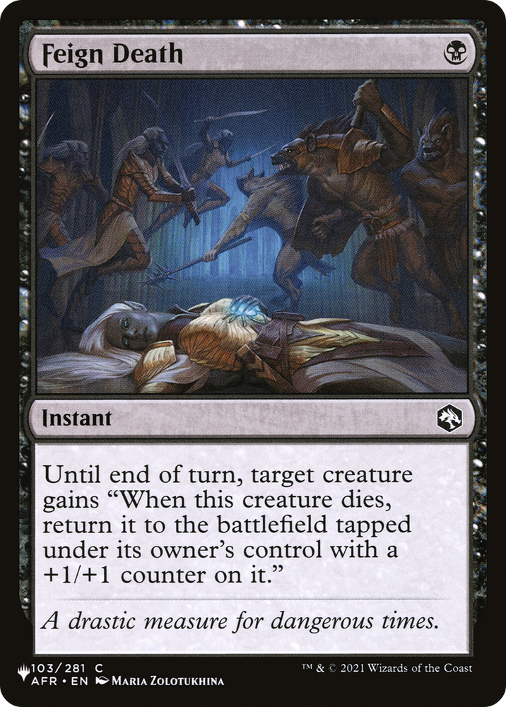 Feign Death [The List] Magic: The Gathering