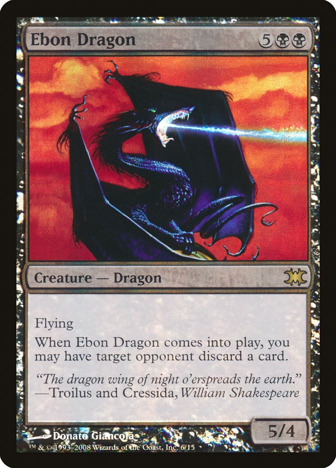 Ebon Dragon [From the Vault: Dragons] Magic: The Gathering
