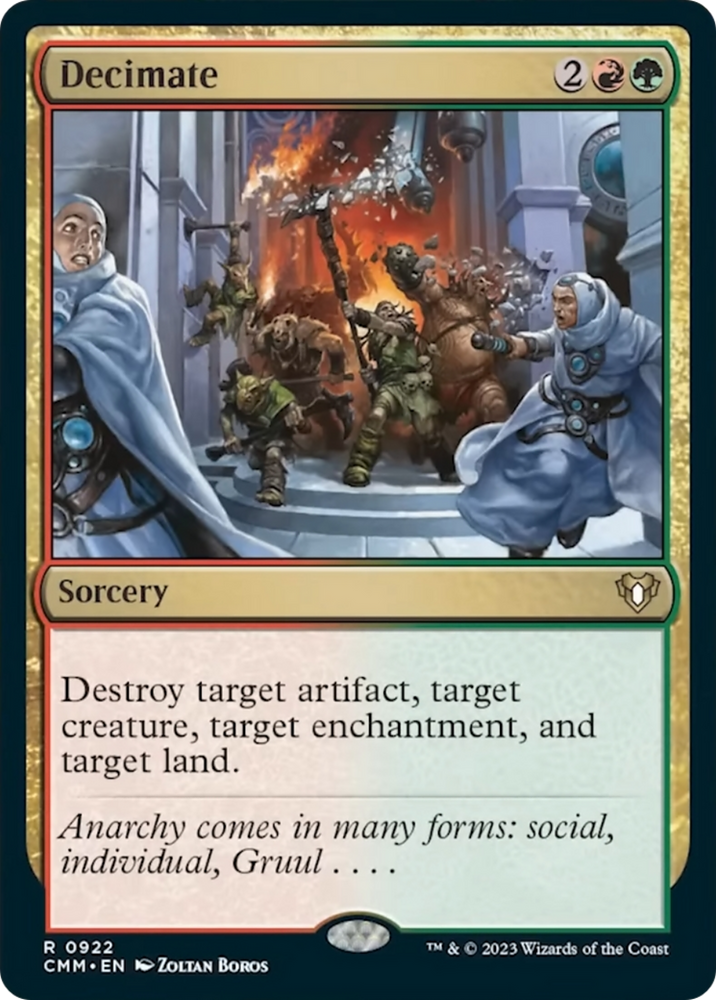 Decimate [Commander Masters] Magic: The Gathering