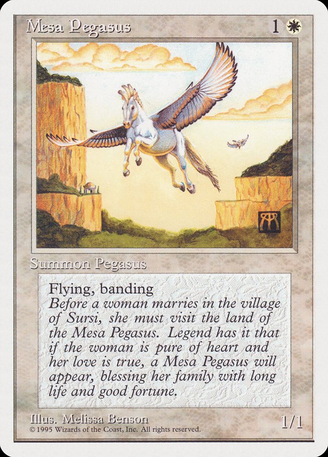 Mesa Pegasus [Rivals Quick Start Set] Magic: The Gathering